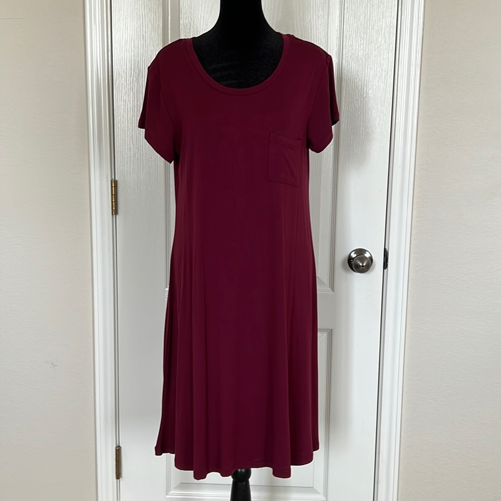 41 Hawthorn Knit T Shirt Dress Sz L